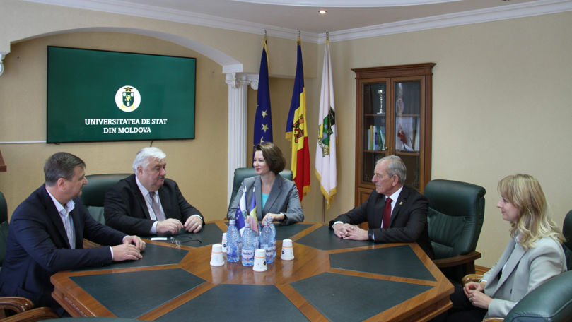 Universitatea de Stat din Moldova şi CMI – Fundația pentru Pace Martti Ahtisaari își întăresc cooperarea instituţională