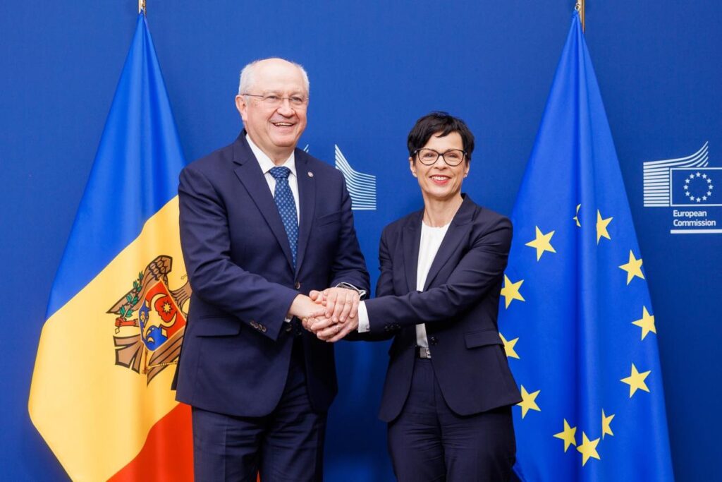 Premierul Munteanu subliniază transformarea europeană a Moldovei în discuțiile de la UE