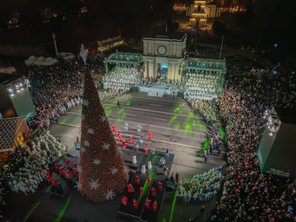 Sărbătorile de iarnă 2025-2026 în Chișinău: concerte, târguri și Revelion în PMAN și sectoarele capitalei