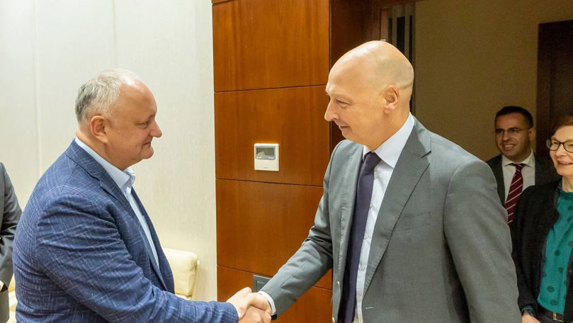 Igor Dodon cere reluarea dialogului Chișinău–Tiraspol, în discuții cu reprezentantul OSCE