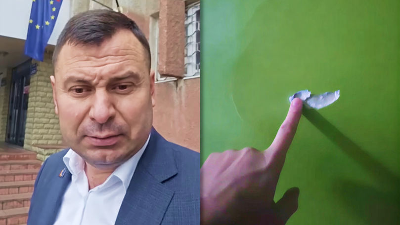 VIDEO// Focuri de armă într-un sediu de Poliție. Costiuc: „Era ca în filme”