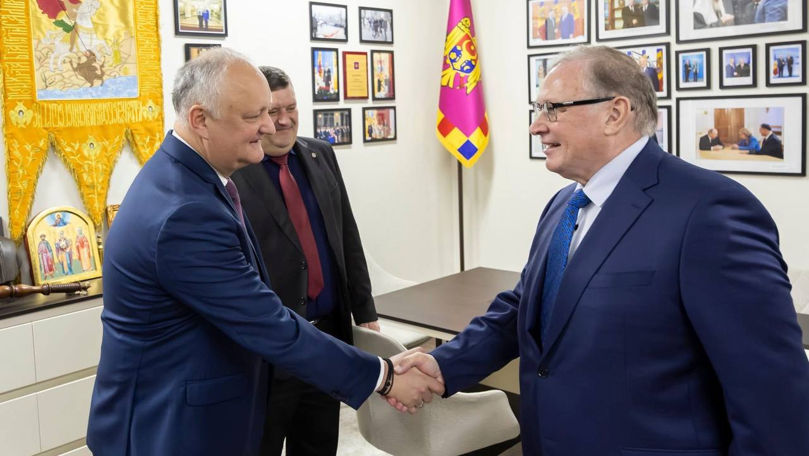 Igor Dodon discută cu ambasadorul Rusiei la Chișinău: relații bilaterale, energie și posibile vizite oficiale