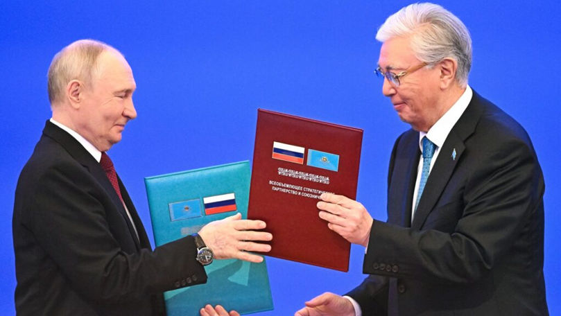 Rusia și Kazahstan semnează acord pentru construirea primei centrale nucleare: Moscova finanțează proiectul strategic