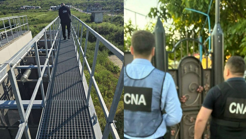 Percheziții CNA în Ialoveni și Telenești într-un dosar de abuz de serviciu în construcția unui sistem de canalizare
