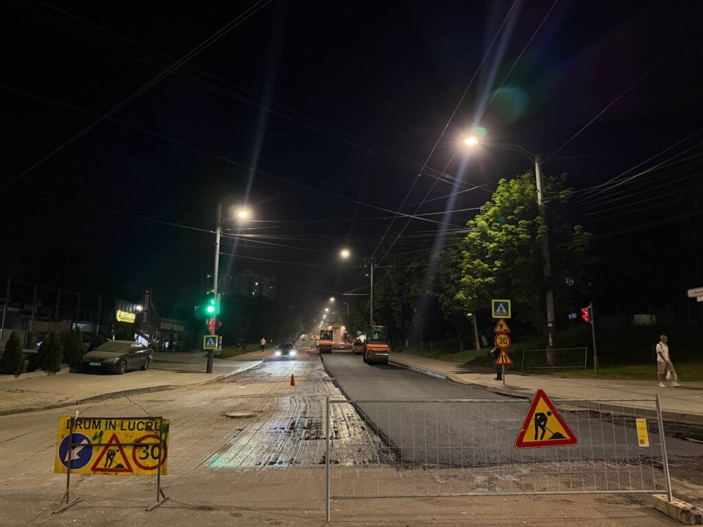 Noi restricții rutiere în Capitală: traficul pe Burebista, sistat în intervalul 21:00–07:00