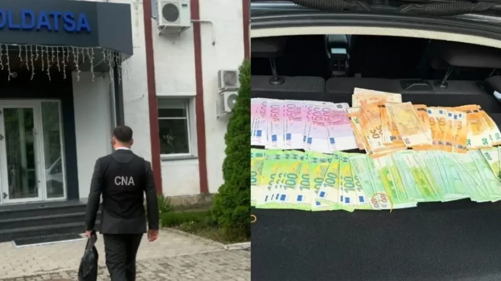 Trei persoane, reținute după 25 de percheziții la MOLDATSA