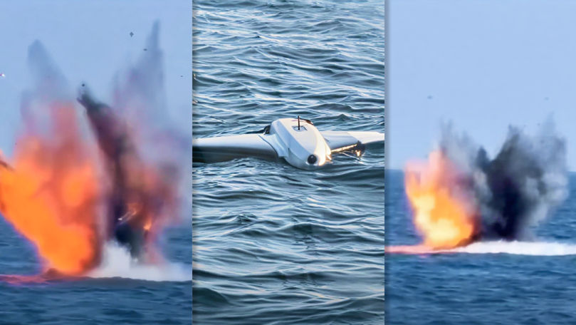 Două drone Gerbera, atribuite Rusiei, descoperite în apropiere de Neptun Deep. Armata Română le-a distrus controlat