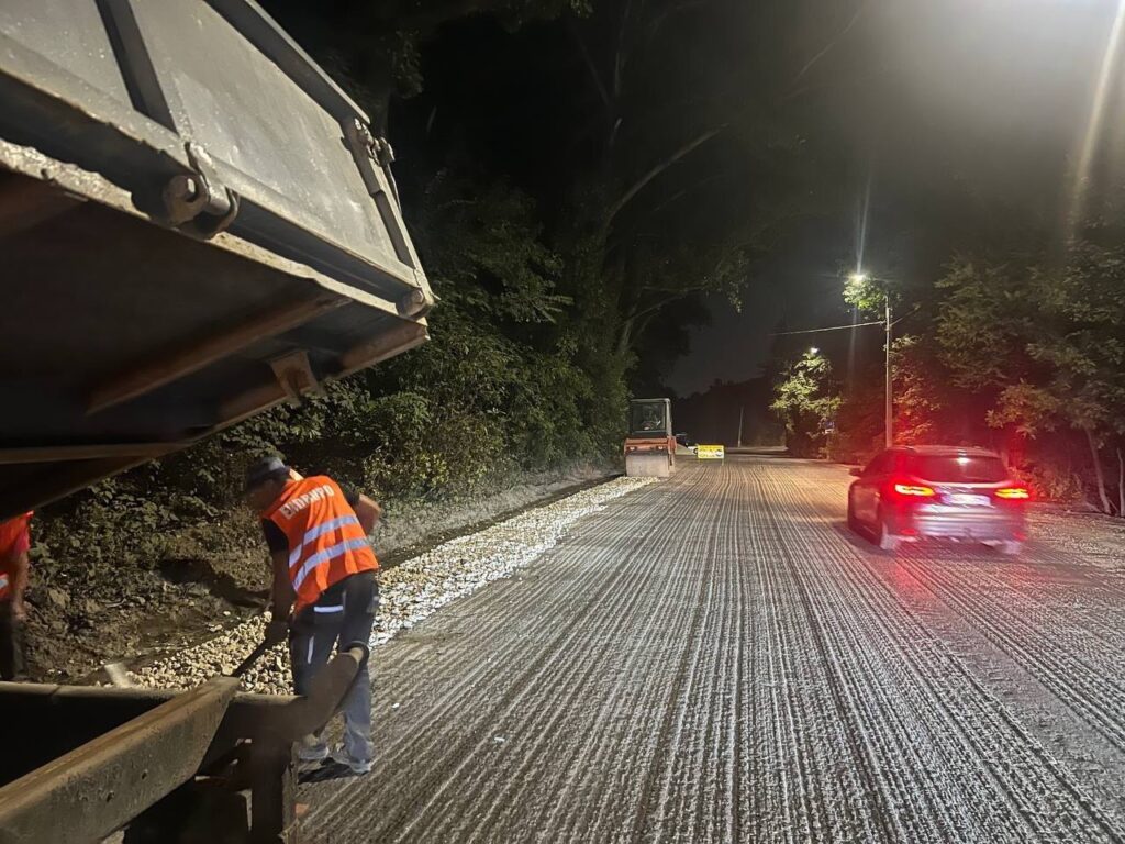 O arteră importantă a capitalei se modernizează: șoseaua Muncești este reabilitată pe mai multe tronsoane