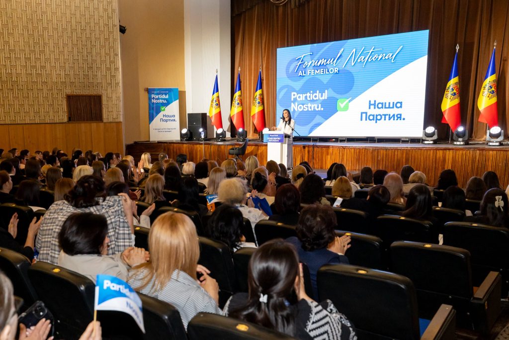 Forța feminină din Partidul Nostru, mobilizată la Bălți: „Femeile conduc, iau decizii și își asumă răspunderea”