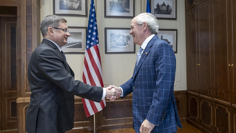 Igor Grosu, discuții cu ambasadorul SUA: Energie, comerț și investiții americane în Moldova