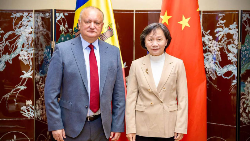Igor Dodon și ambasadorul Chinei au discutat despre cooperarea bilaterală și dialogul politic